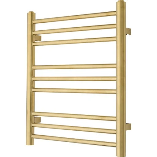 TVS Plus 9 Håndklædetørrer, kombi, 50x59 cm, børstet guld