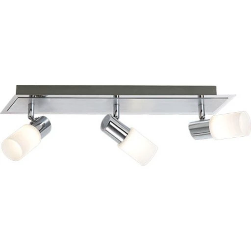 Trio Lighting Clapton Spotlampe, 3 spots, krom