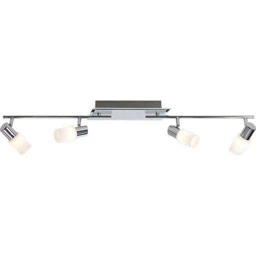 Trio Lighting Clapton Spotlampe, 4 spots, krom