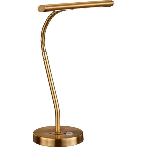 Trio Lighting Curtis bordlampe, antikmessing