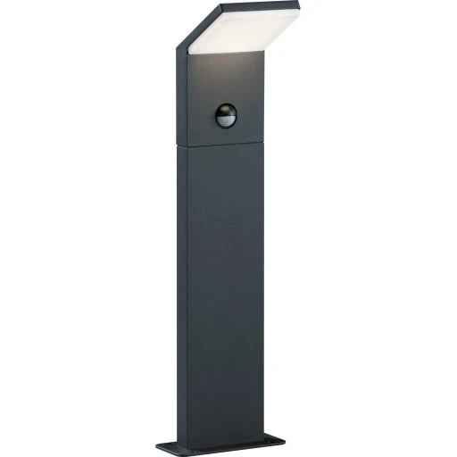 Trio Lighting Pearl havelampe med sensor, 50 cm, antracitgrå