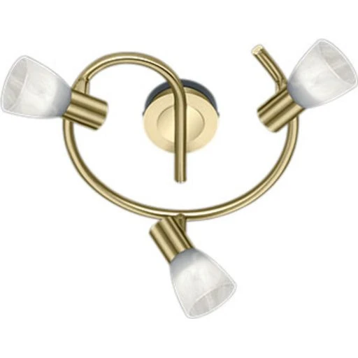 Trio Lighting Levisto spotlampe i mat messing