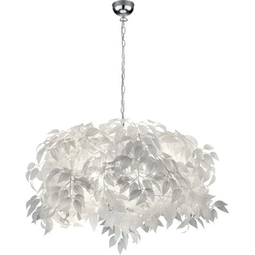 Trio Lighting Leavy Pendel, Krom, Ø70 cm