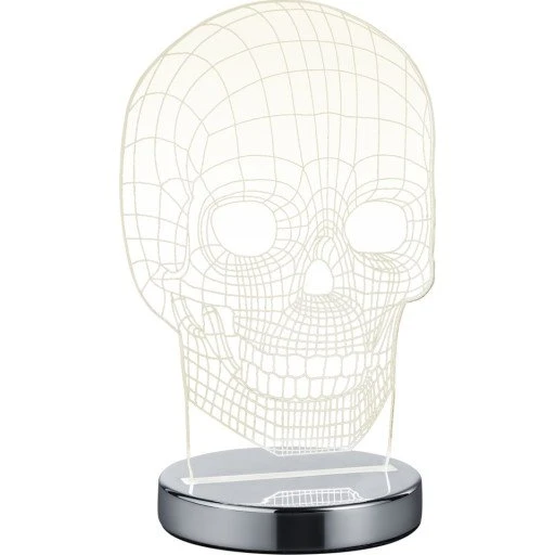 Trio Lighting Skull bordlampe - Dekorativt dødningehoved