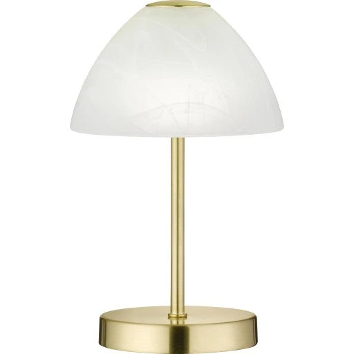 Trio Lighting Queen bordlampe, mat messing