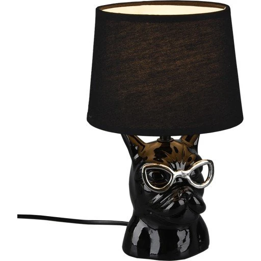 Trio Lighting Dosy bordlampe med hund og briller