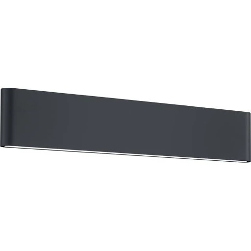 Trio Lighting Thames II udendørs væglampe, antracit, 46 cm