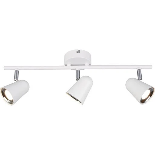 Trio Lighting Toulouse Spotlampe, 3 spots, hvid