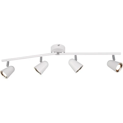 Trio Lighting Toulouse Spotlampe, 4 spots, Hvid