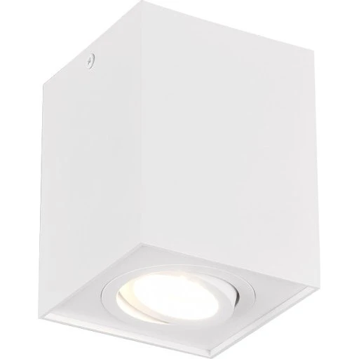 Trio Lighting Biscuit loftlampe, hvid
