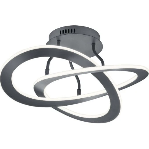 Trio Lighting Oakland Loftlampe - Antracit