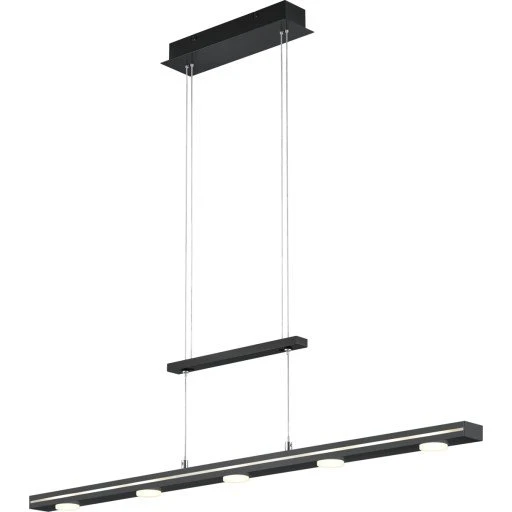 Trio Lighting Lacal Langbordspendel - Mat Sort