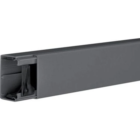 Tehalit Kabelkanal LF40060 40x60 mm Antrazit Sort (RAL 9011)