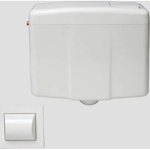 Laufen plastcisterne med betjeningsplade, 6L, hvid