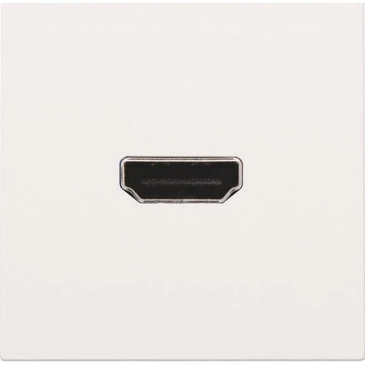 Niko HDMI udtag connector til stikmontering, hvid