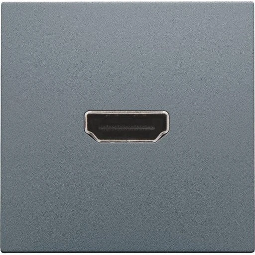 Niko HDMI udtag connector for stikmontering, stål