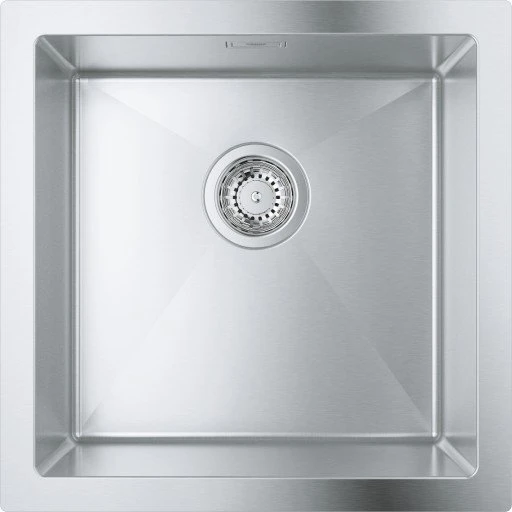 GROHE K700 køkkenvask i rustfrit stål, 46,4x46,4 cm, satin