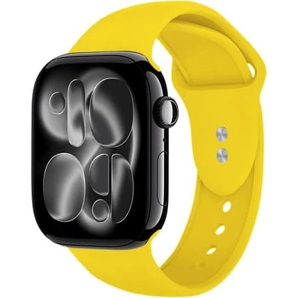 Crong Liquid Apple Watch-rem, gul, 38/40/41/42 mm