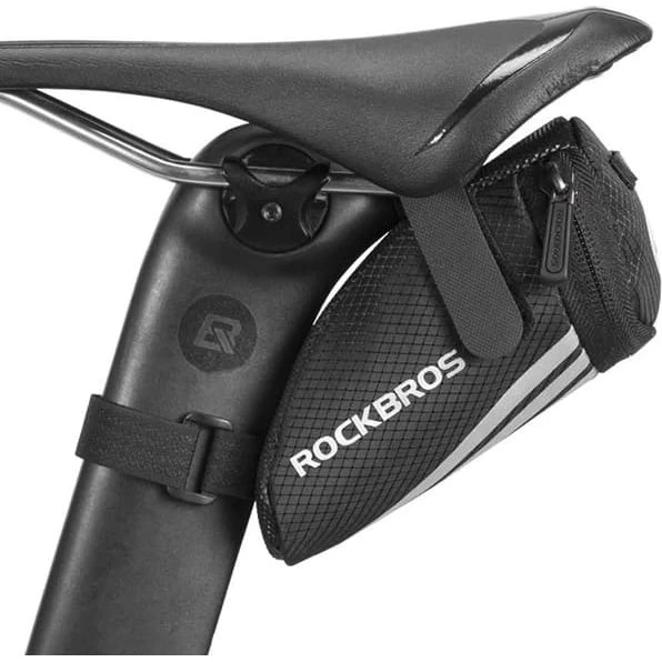Rockbros C28 Cykeltaske under sadel - Sort