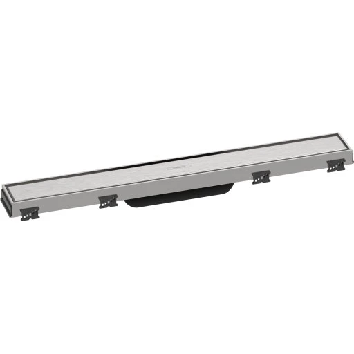 Hansgrohe RainDrain Match kappesæt 600 mm, børstet rustfrit stål