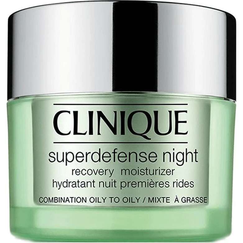 Clinique Superdefense Night Recovery 50 ml – kombineret/fedtet hud