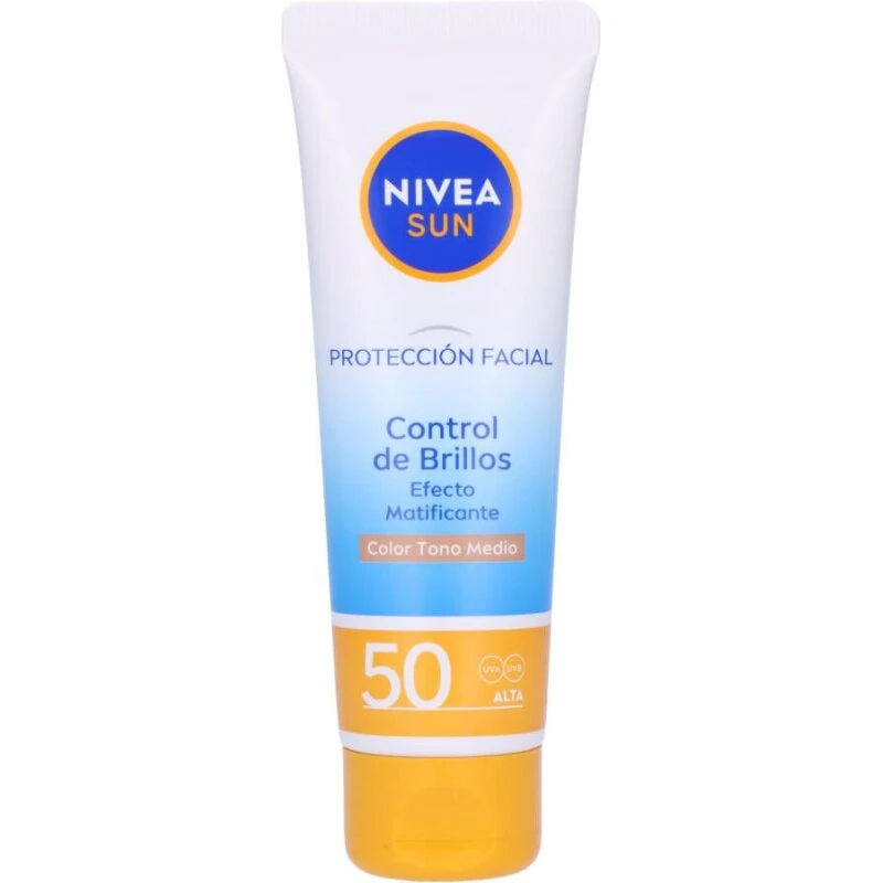 Nivea Sun Shine Control SPF 50 – Medium tone, 40 ml