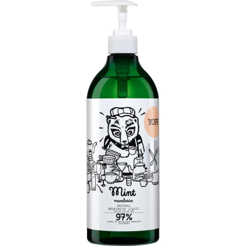 YOPE Opvaskemiddel Mint & Mandarin 750 ml