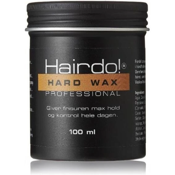 Hairdo Hard Wax 100 ml – fiber hårvoks med maksimal hold