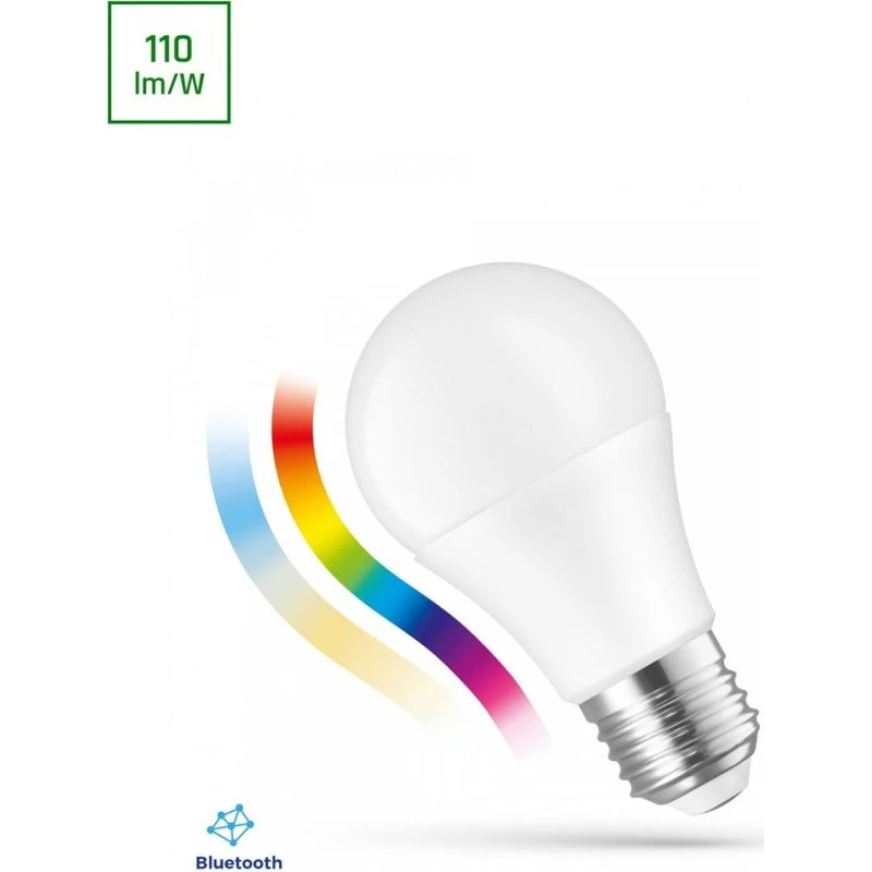 Spectrum Smart Easy LED Pære A60 E27 8,5W RGBW+CCT