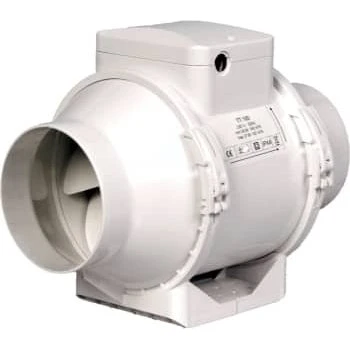 Duka Kanalventilator 100 TT, Tidsstyret