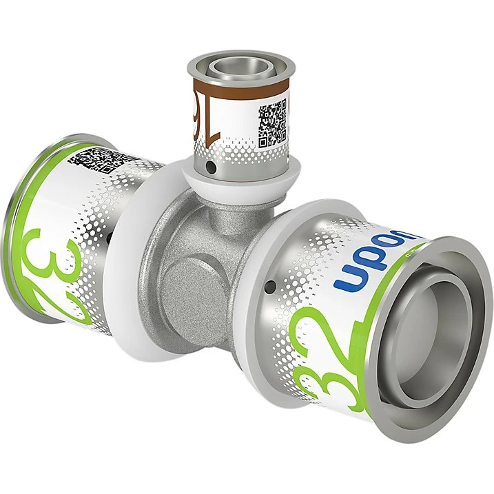 Uponor S-Press PLUS t-stykke 32 x 16 x 32 mm