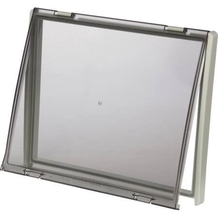 FIBOX Hængsellåg 277x331x23 L43II Røgfarvet Polycarbonat