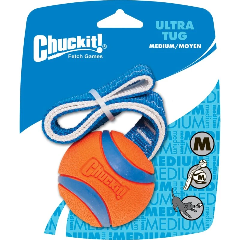 Chuckit! Ultra Tug Bold med reb - Medium
