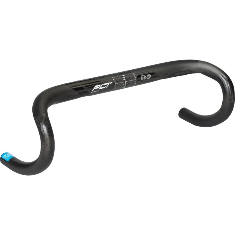 PRO PLT Carbon Compact Cykelstyr - 44cm Sort