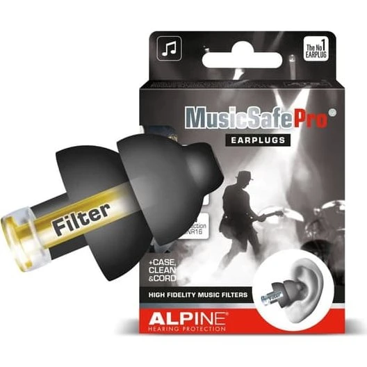 Alpine MusicSafe Pro Ørepropper (Sort)