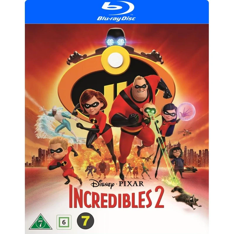Disney Pixar: De Utrolige 2 (Blu-ray)