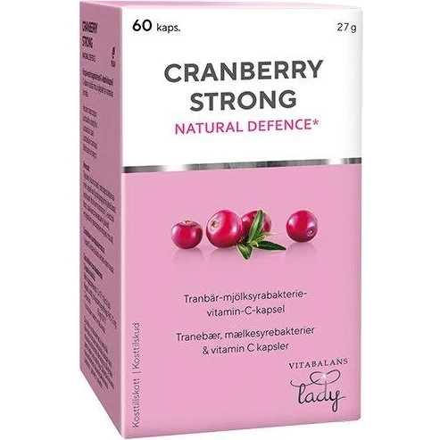 Vitabalans Cranberry Strong 60 kapsler