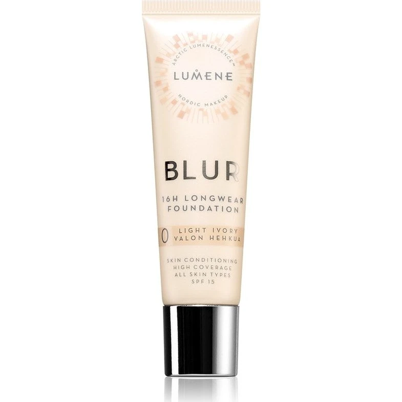 Lumene Blur 16H Longwear Foundation 0 Light Ivory 30 ml