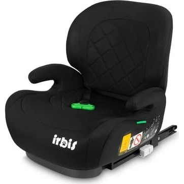 Caretero Irbis i-Size Booster Barnestol, Sort (125-150 cm)