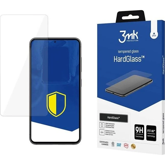 3MK Galaxy S24 HardGlass Skærmbeskytter - Klar