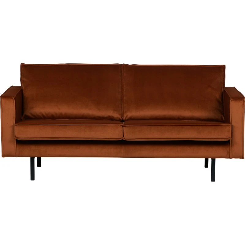 WOOOD Rodeo 2,5-personers sofa i rustfarvet fløjl, 190 cm