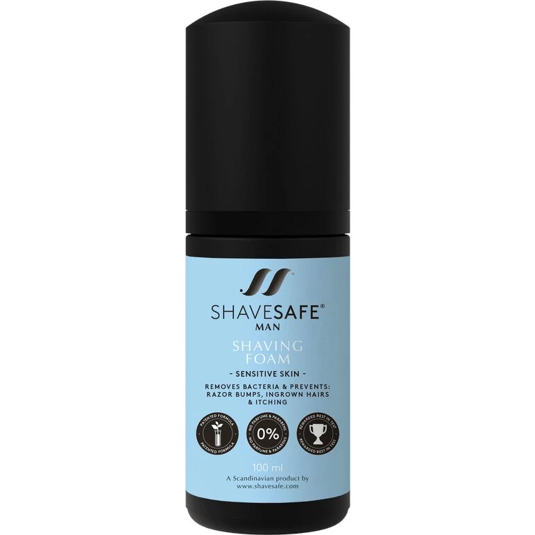 ShaveSafe Man Shaving Foam Sensitive Skin 100 ml