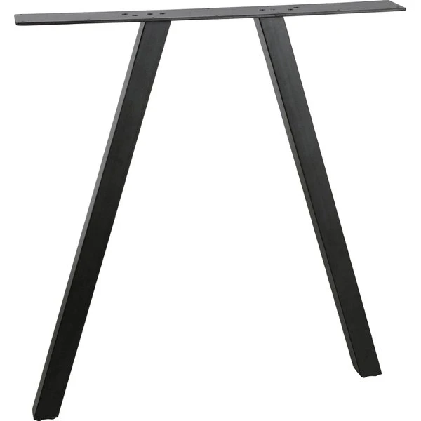 WOOOD Tablo Bordben 2-positions Square - Sort metal 72x79x10 cm