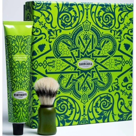 Antiga Barbearia de Bairro Príncipe Real Gavesæt 125 ml (barbercreme + kost)