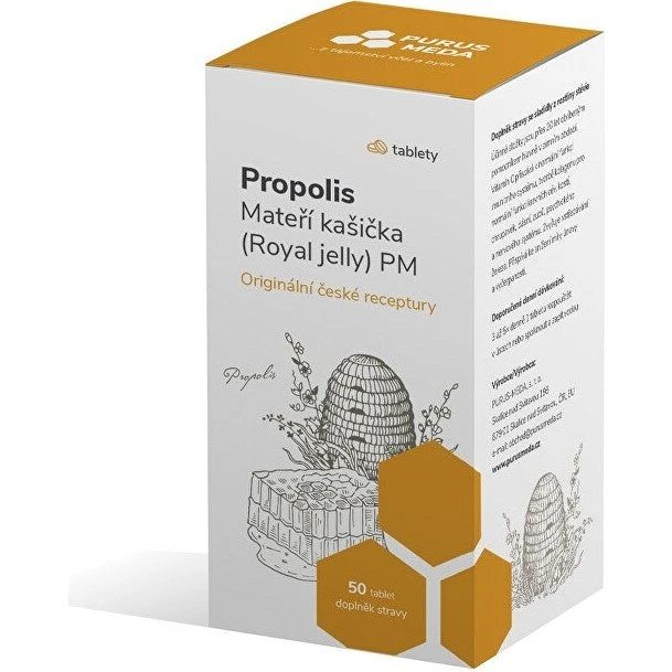 Purus Meda Gelée Royale Propolis PM 50 tabletter