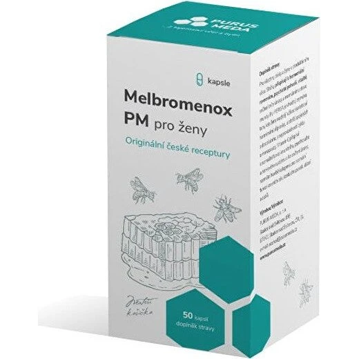 Purus meda Melbromenox PM til kvinder, 50 kapsler