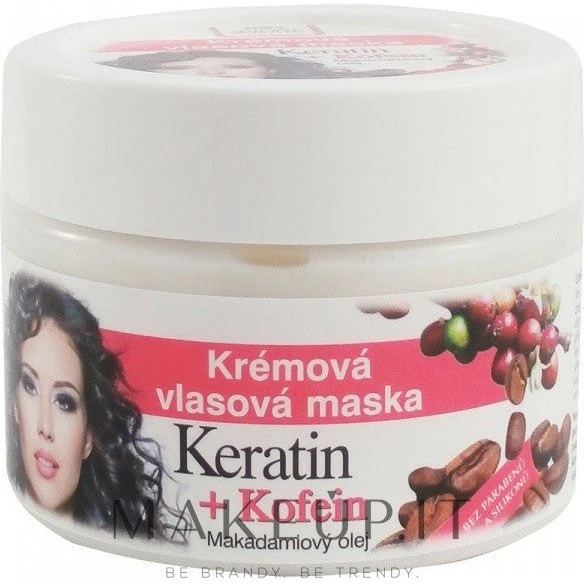 Bione Cosmetics Keratin + Koffein Hårkur 260 ml
