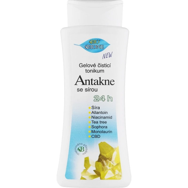 Bione Cosmetics Antakne Tonic Lotion med svovl, 255 ml