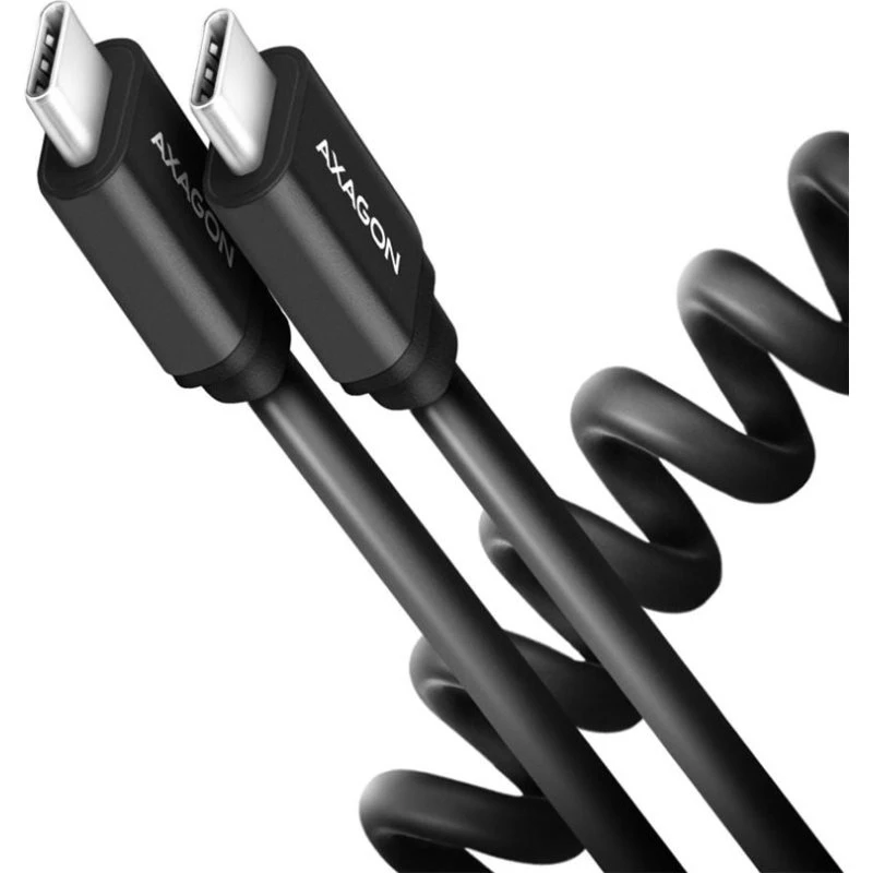 AXAGON USB 2.0 USB-C til USB-C kabel, 60cm, Sort