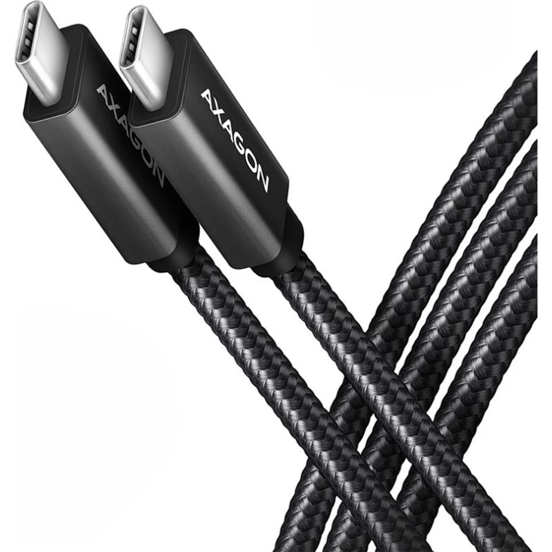 AXAGON USB 3.2 Gen 2x2 USB-C til USB-C kabel, 2m, Sort